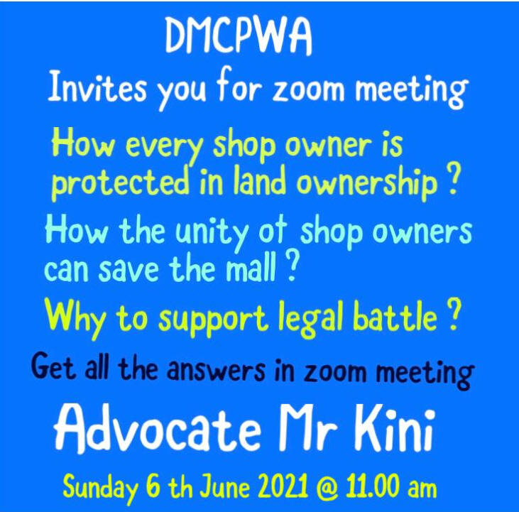 Adv. Kini Meeting on June 6, 2021